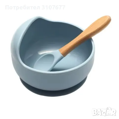 Детска силиконова вакуумна купичка , снимка 8 - Прибори, съдове, шишета и биберони - 48708948