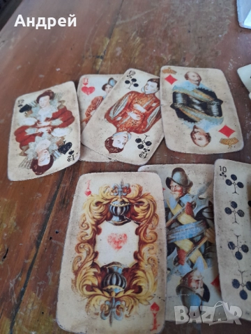 Стари карти за игра #17, снимка 3 - Карти за игра - 52753571