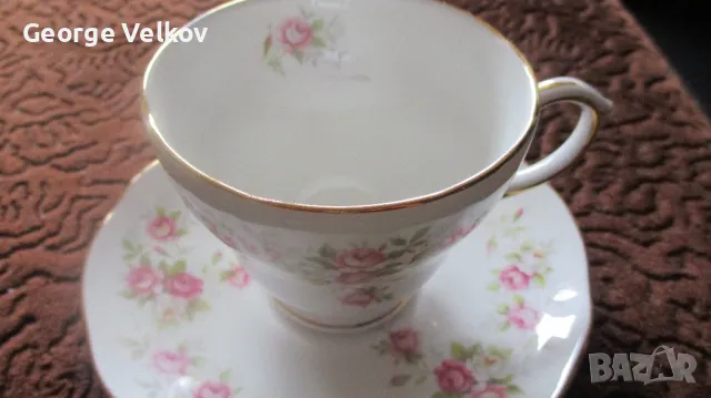Duchess June Boquet, английски двоен сет за кафе/чай, снимка 10 - Сервизи - 49516761