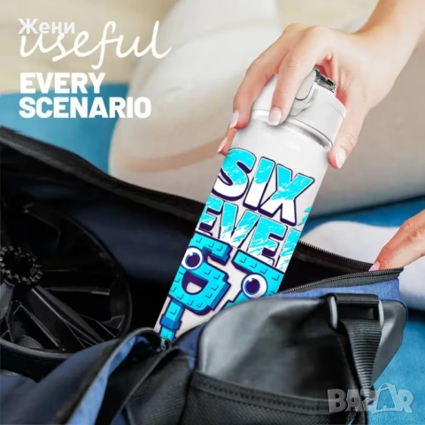 Бутилка / шише - Six Seven / 67, 750 мл , снимка 4 - Буркани, бутилки и капачки - 53033266