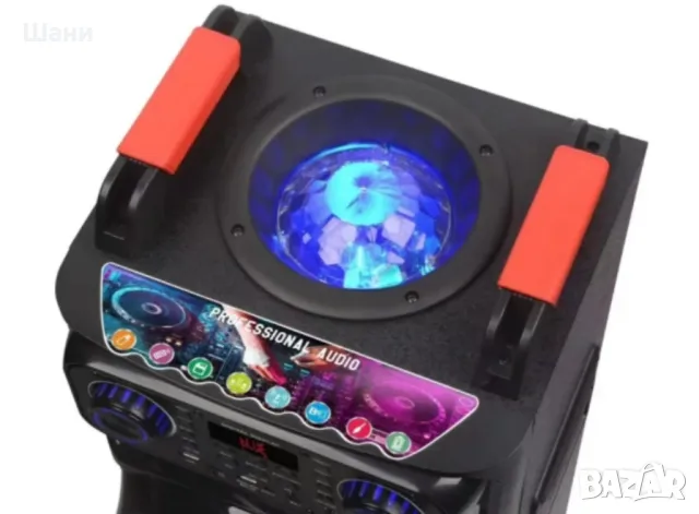 Караоке тонколона NDR-1100, снимка 4 - Bluetooth тонколони - 49522519