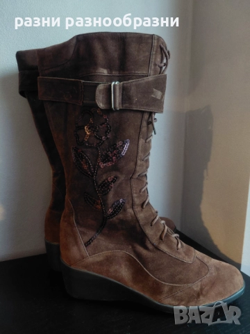 Дамски ботуши, снимка 3 - Дамски ботуши - 51999283