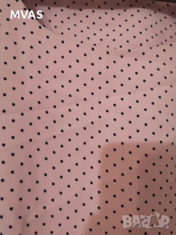 Нов топ розов на черни точки М размер, снимка 3 - Корсети, бюстиета, топове - 37252572