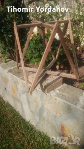 Въртележка за навиване на прежда., снимка 3 - Антикварни и старинни предмети - 51717284