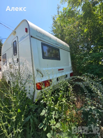 Регистрирана 2-местна каравана, оборудвана , снимка 2 - Каравани и кемпери - 47911282