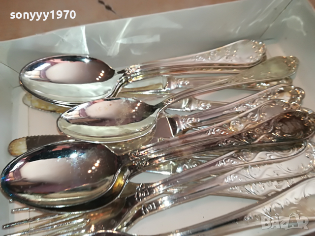 вилици/ножове/лъжици х 6-внос швеция 2504221223, снимка 11 - Антикварни и старинни предмети - 36556038