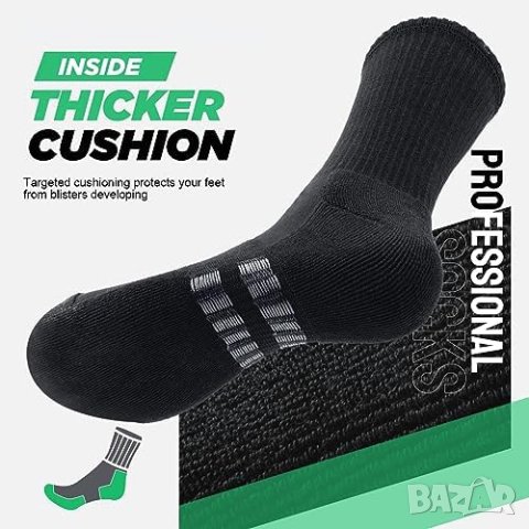 Нов комплект от 5 чифта Термални Спортни Чорапи Мъже Жени Подарък, снимка 4 - Други - 43210449