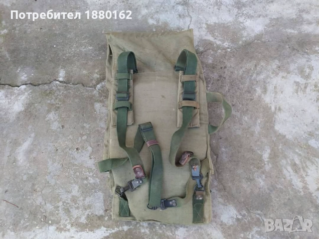 Брезентова раница за РПГ/СПГ, снимка 4 - Антикварни и старинни предмети - 52220347