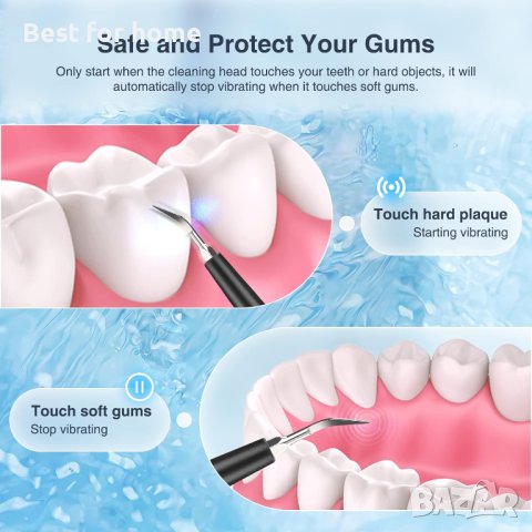 Уред за почистване на зъби и зъбна плака FLEND Code, снимка 5 - Стоматология - 43591063