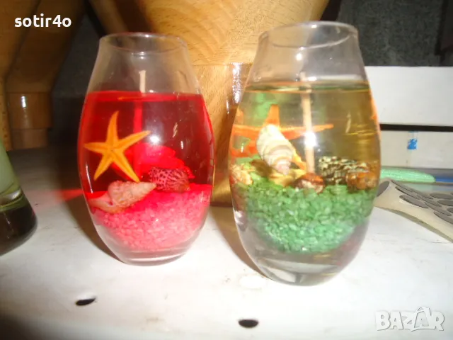 ЖЕЛЕ-ГЕЛ ЗА СВЕЩИ 1 КГ-15 ЛВ.цветно 10 лв кг.