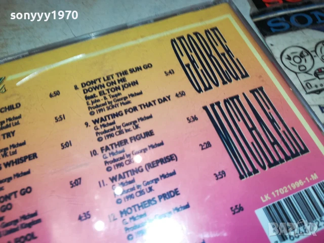 GEORGE MICHAEL CD 2007251956, снимка 11 - CD дискове - 51084522