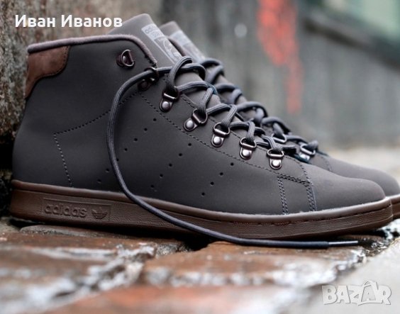зимни кецове Adidas Stan Smith Winter  номер 43,5-44, снимка 2 - Кецове - 34698777