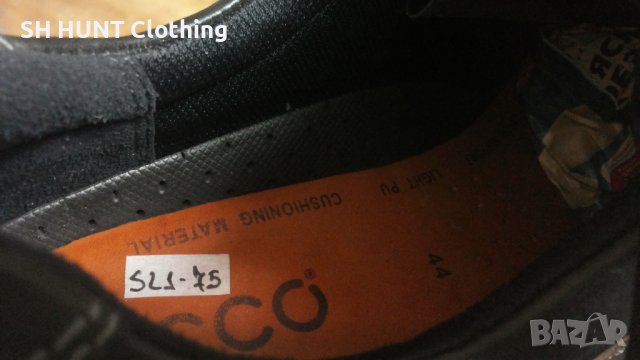 ECCO GORE-TEX Leather Shoes размер EUR 44 обувки естествена кожа водонепромокаеми - 436, снимка 17 - Ежедневни обувки - 43231745