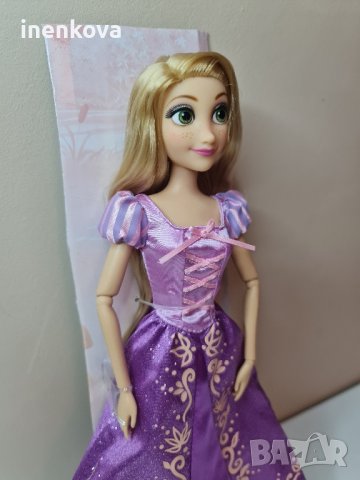 Оригинална кукла Рапунцел (Рапунцел и разбойникът) - Дисни Стор Disney store , снимка 8 - Кукли - 39131178