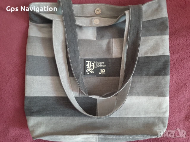 дънкови чанти-Ръчно изработени , снимка 4 - Чанти - 45608646