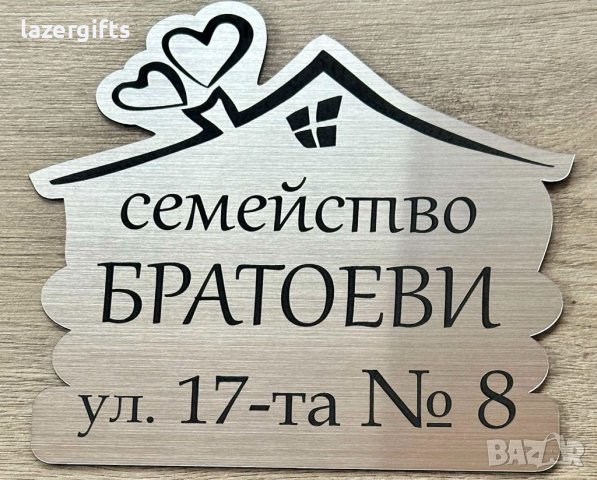 Табела за външна входна врата ❣️, снимка 3 - Интериорни врати - 43895756