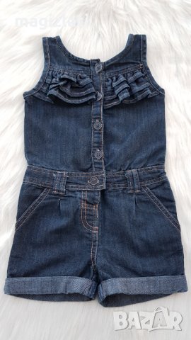 Дънков гащеризон 12-18 месеца, снимка 3 - Бебешки гащеризони - 33656184