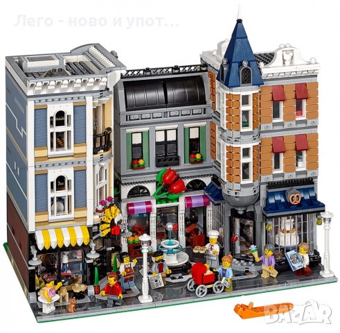 НОВО Lego Creator Expert - Градски площад (10255), снимка 3 - Конструктори - 39493080