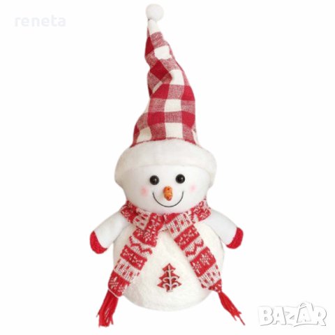 Фигурка Ahelos, Снежко, Коледна, 30 см, снимка 1