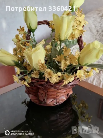 Декоративна кошница. , снимка 2 - Декорация за дома - 49096977
