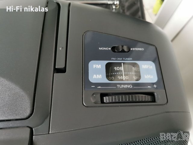 Радио Ресийвър касетен дек CD player SONY CDF-909 , снимка 5 - Радиокасетофони, транзистори - 39961281