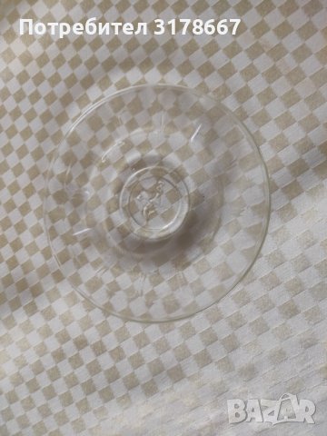 Кръгла чиния за десерт