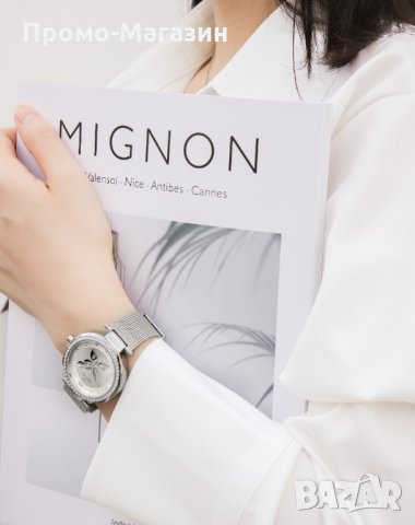 Дамски часовник NAVIFORCE Silver 5018 SW. , снимка 16 - Дамски - 34728381