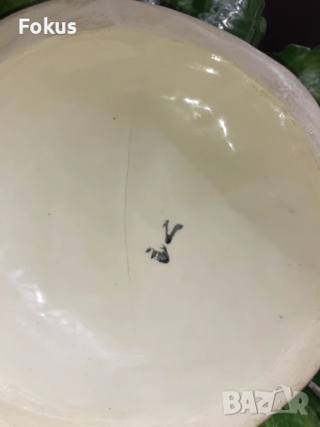 Порцеланова прелест голямо цвете Bassano Италия порцелан, снимка 7 - Антикварни и старинни предмети - 53449126