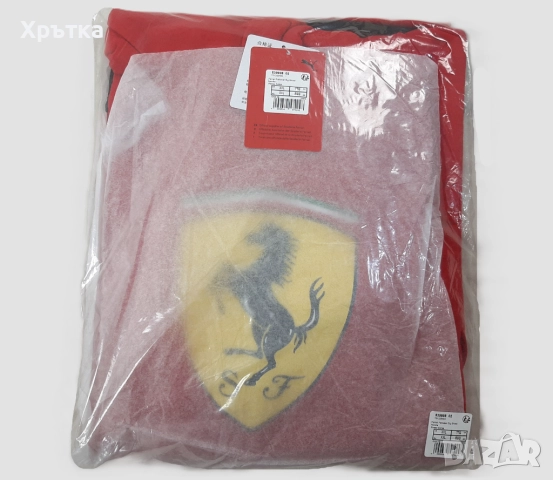 Puma Scuderia Ferrari F1 Logo Hoodie - Оригинален мъжки суитшърт, снимка 14 - Суичъри - 52666485