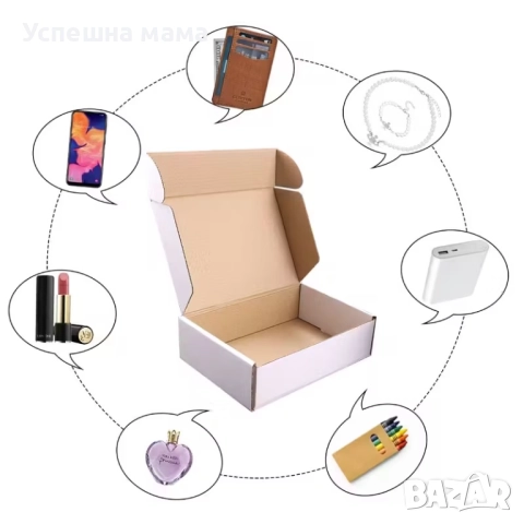 Кутийки за handmade, 200 х 100 х 100 мм., кафяви, снимка 2 - Други - 52001527