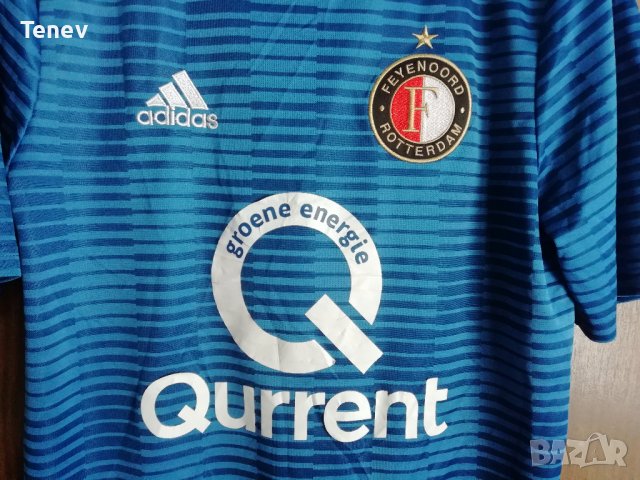 Feyenoord Adidas оригинална тениска фланелка Фейеноорд , снимка 3 - Тениски - 38669151