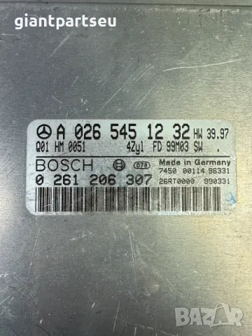 ECU Компютър Двигател за Мерцедес Mercedes-benz W208 A0265451232, снимка 2 - Части - 49274183