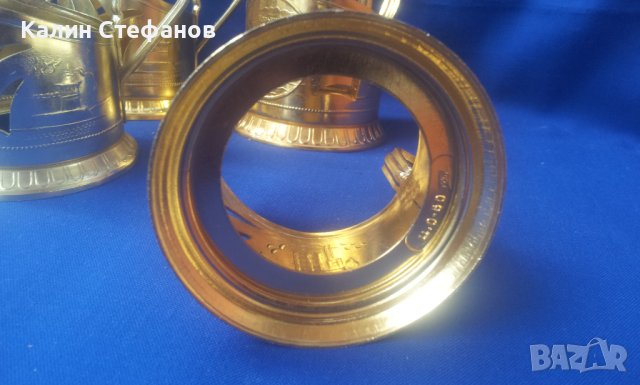 Ретро руски стакани за чай и подстакани, заедно и по отделно по 6 бр, снимка 10 - Чаши - 40632475