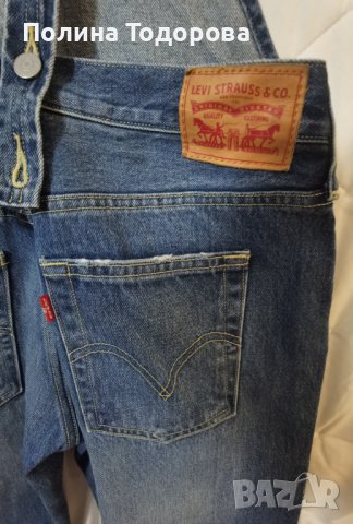 Дънков гащеризон Levi's, размер S, , снимка 4 - Гащеризони - 39977374