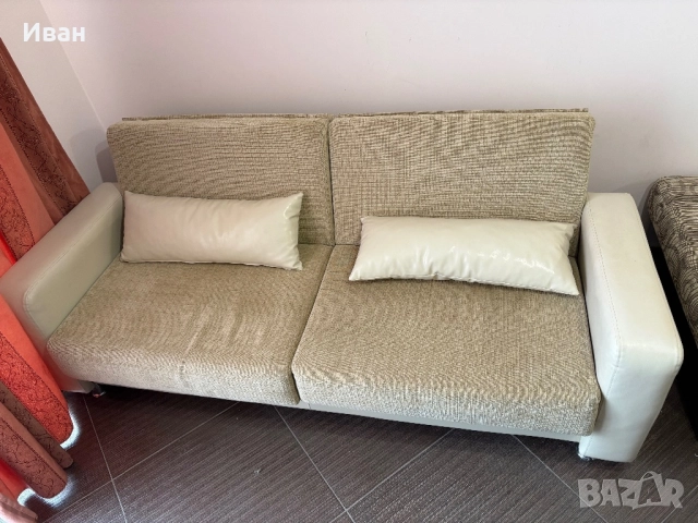 Разтегаем диван с функция сън, снимка 2 - Дивани и мека мебел - 52878683