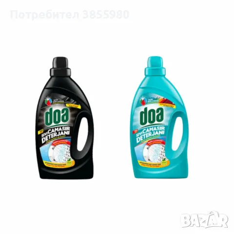 Течен перилен препарат Doa 3L – За свежест и грижа при всяко пране, снимка 1