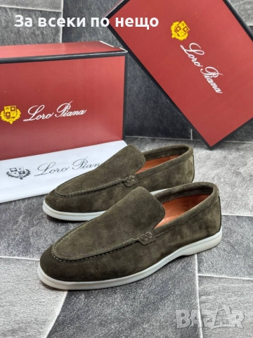 Loro Piana Мъжки Обувки Естествена Кожа Лоро Пиана Код E828