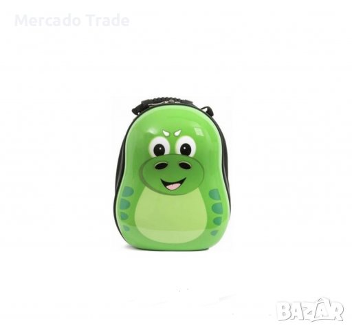 Комплект Mercado Trade, Куфар и раница, За деца, Зелен, снимка 6 - Кенгура и ранички - 40177706