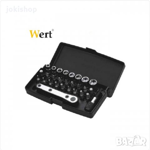 Промо!К-т тресчотка с вложки и накрайници, 28 ч. / WERT 2239 /, снимка 1