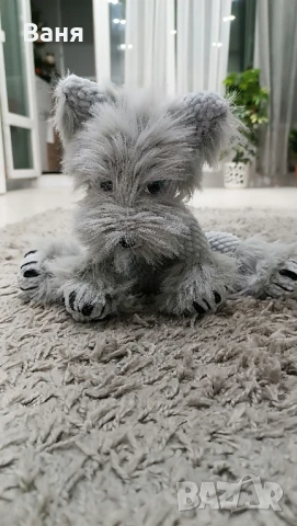 Ръчно плетено Йорки, снимка 6 - Декорация за дома - 50581173