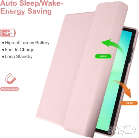 Калъф с клавиатура за Samsung Galaxy Tab A11 plus 2025 Tab A9 Plus 11 инча 2023, снимка 3 - Таблети - 53595333