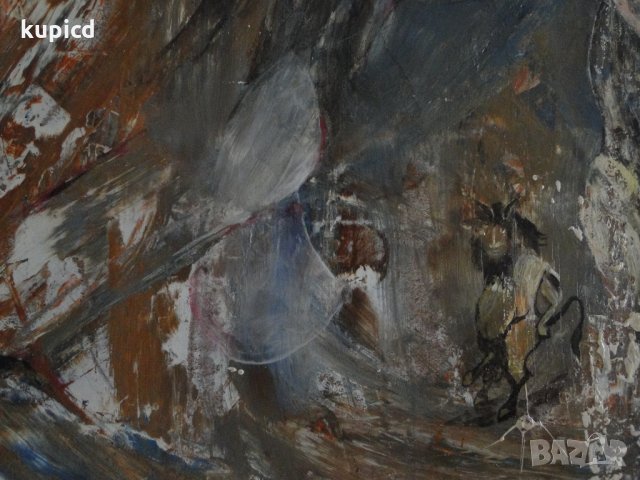 Картина от Марчо Ташакманов - Акт, маслени бои на шперплат 50 X 55 см, снимка 14 - Картини - 13220349