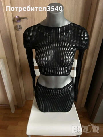 Черен плажен сет, снимка 2 - Комплекти - 53577260