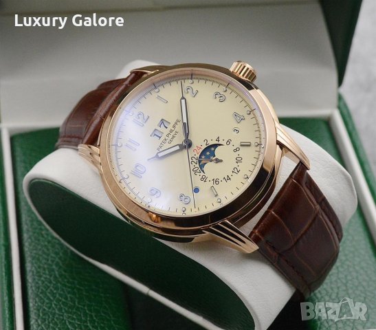 Мъжки часовник Patek Philippe с автоматичен механизъм, снимка 4 - Мъжки - 36722864