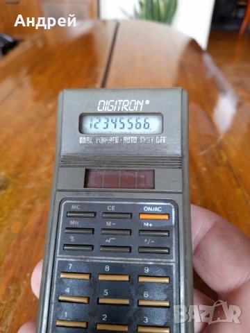 Стар калкулатор Zinser,Digitron, снимка 3 - Други ценни предмети - 40290791
