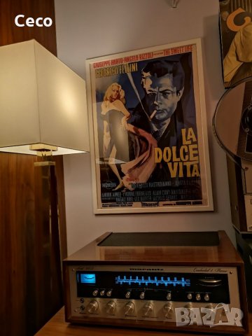 Постер с рамка classic Italian movie, Art, Cinema, La Dolche Vita, снимка 1 - Списания и комикси - 34742484