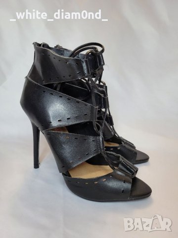 Кожени сандали номер 38,5, снимка 3 - Сандали - 36635012