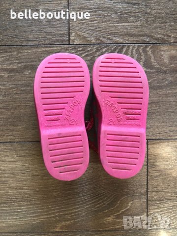 Детски обувки пантофи Zetpol за момиченце 21 номер, снимка 4 - Детски обувки - 32666360