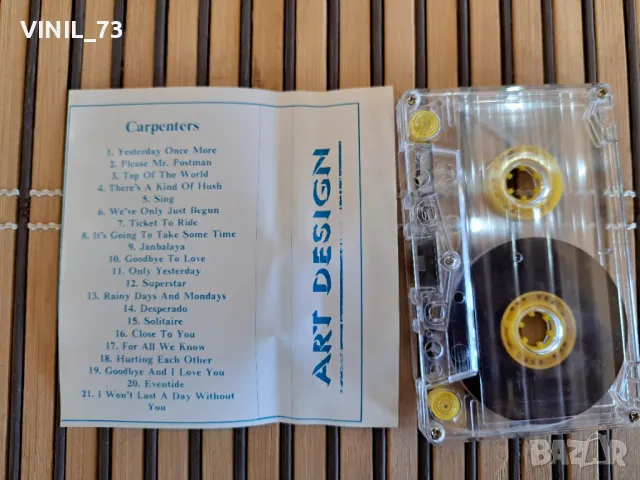 Carpenters – The Very Best, снимка 3 - Аудио касети - 48732153