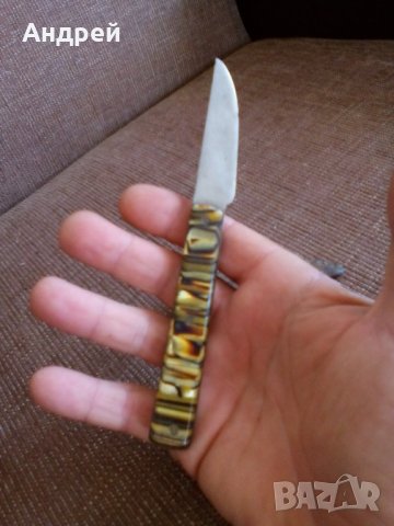 Стар нож,ножка,ножче #14, снимка 5 - Антикварни и старинни предмети - 26599973